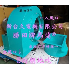 1HP 6P 12吋 臥式 多翼式送風機