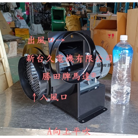 1/2HP 2P 6吋 臥式 多翼式送風機