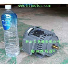 東元 1/2HP 4P 三相 全密閉臥式馬達