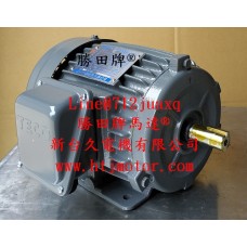 東元 1HP 4P 三相 全密閉臥式馬達