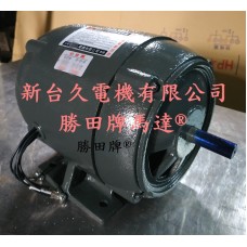 1/4HP 4P 單相 半密閉臥式馬達