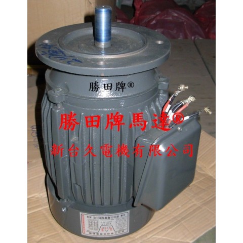 1HP 4P 單相 立式馬達 B5法蘭盤馬達